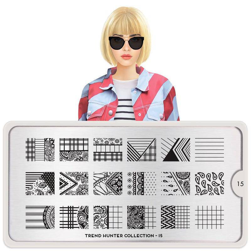 Trend Hunter 15 ✦ Nail Stamping Plate - MoYou London