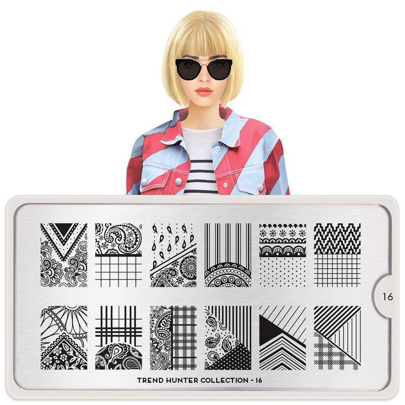 Trend Hunter 16 ✦ Nail Stamping Plate - MoYou London
