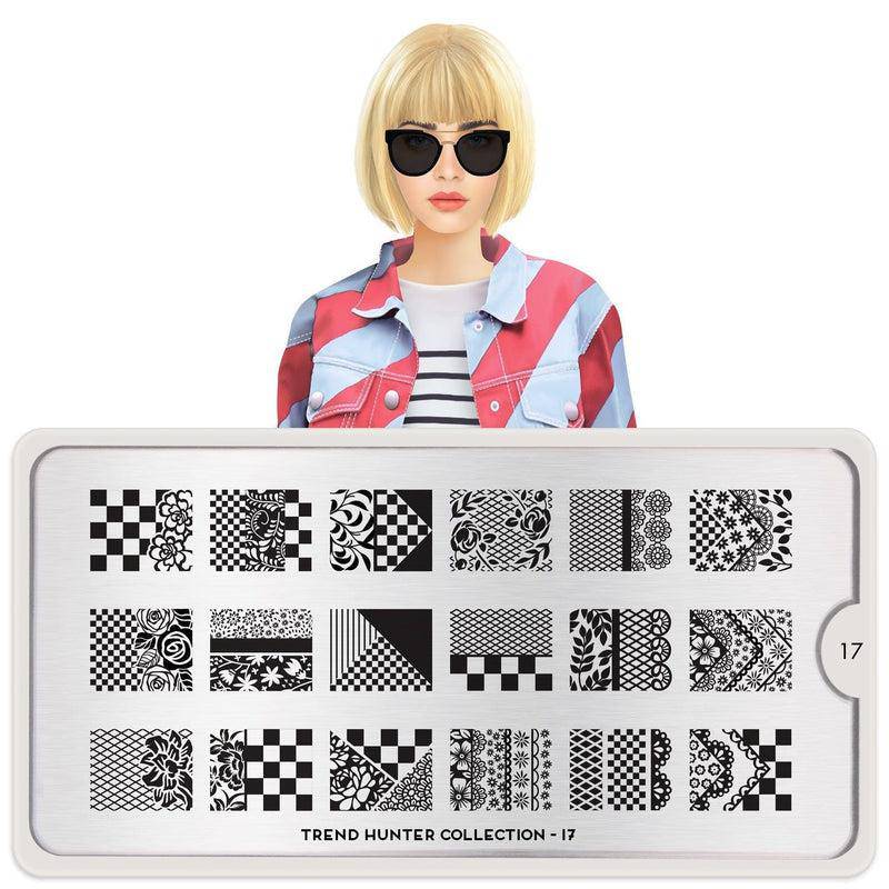 Trend Hunter 17 ✦ Nail Stamping Plate - MoYou London