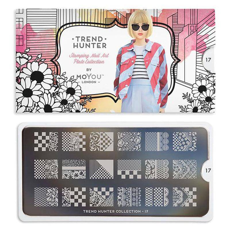 Trend Hunter 17 ✦ Nail Stamping Plate - MoYou London