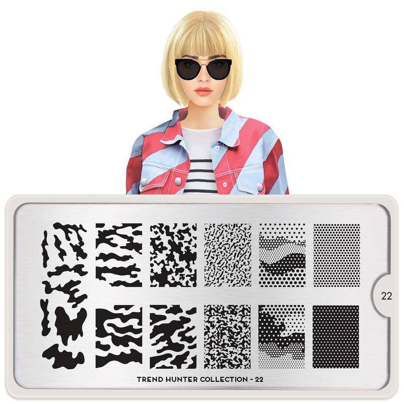 Trend Hunter 22 ✦ Nail Stamping Plate - MoYou London