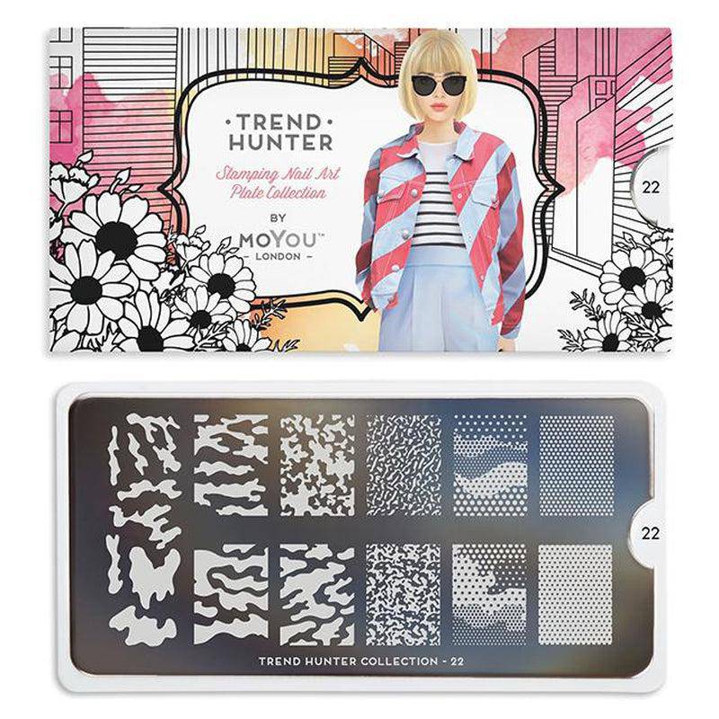 Trend Hunter 22 ✦ Nail Stamping Plate - MoYou London