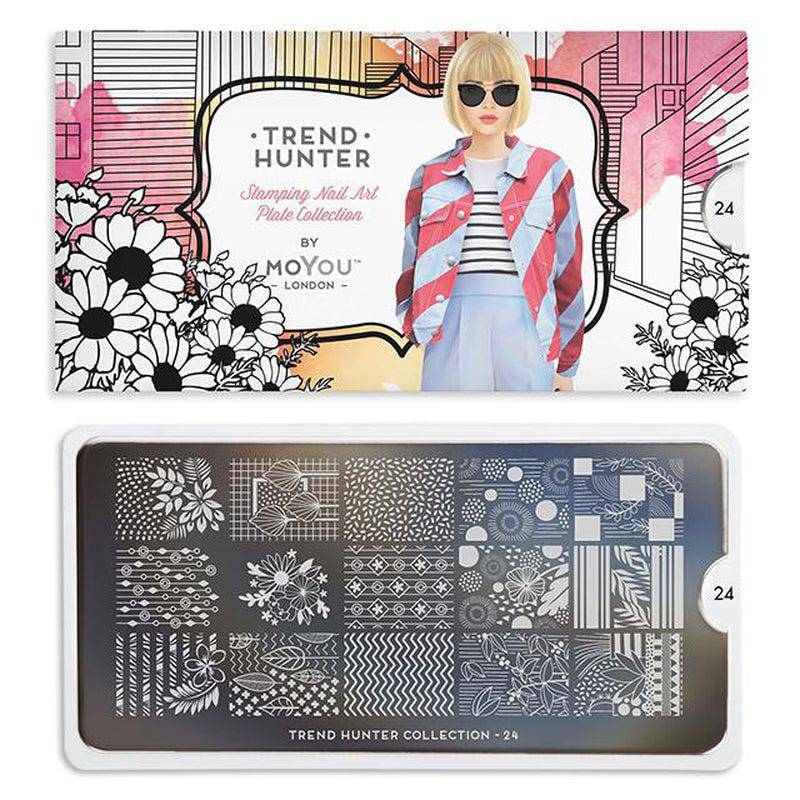Trend Hunter 24 ✦ Nail Stamping Plate - MoYou London