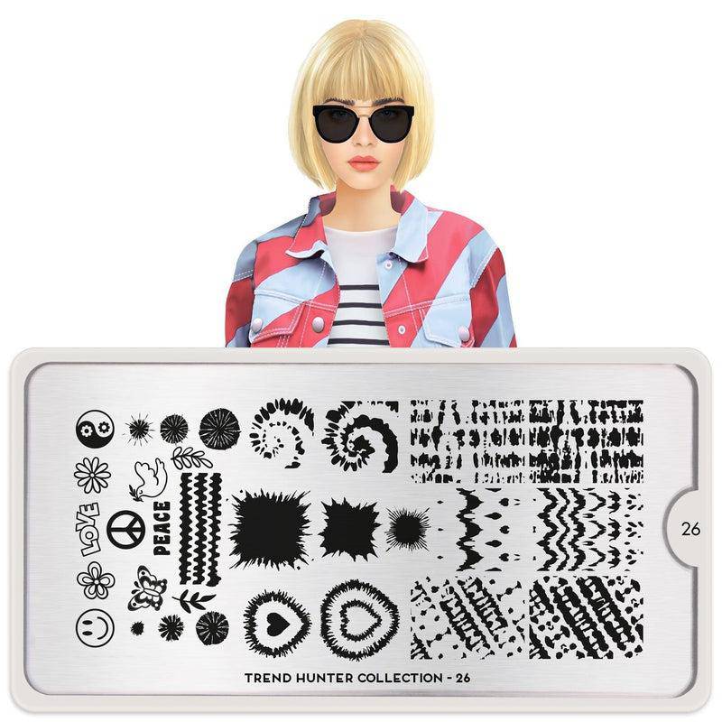 Trend Hunter 26 ✦ Nail Stamping Plate - MoYou London
