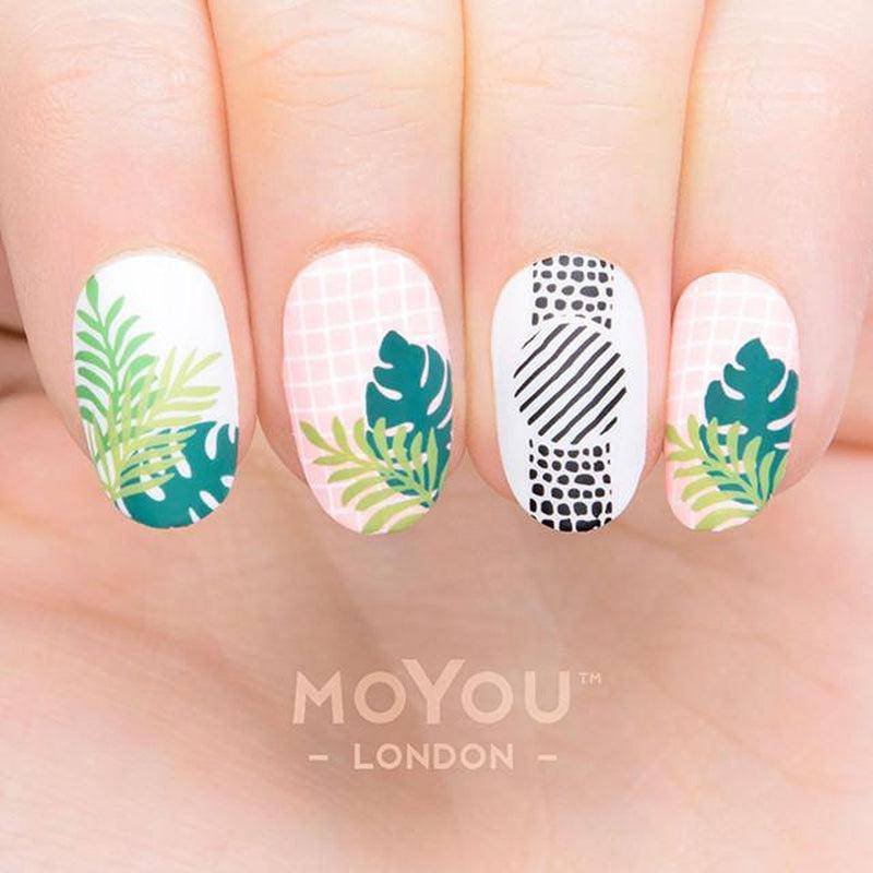 Tropical 24 ✦ Nail Stamping Plate - MoYou London