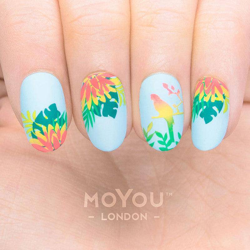 Tropical 24 ✦ Nail Stamping Plate - MoYou London