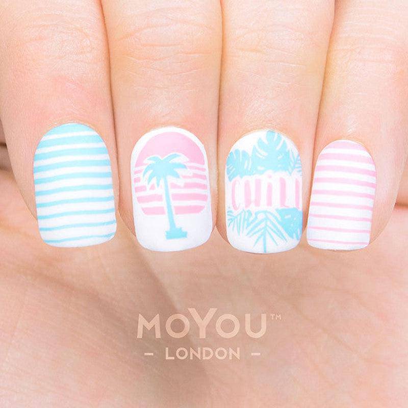 Tropical 30 ✦ Nail Stamping Plate - MoYou London