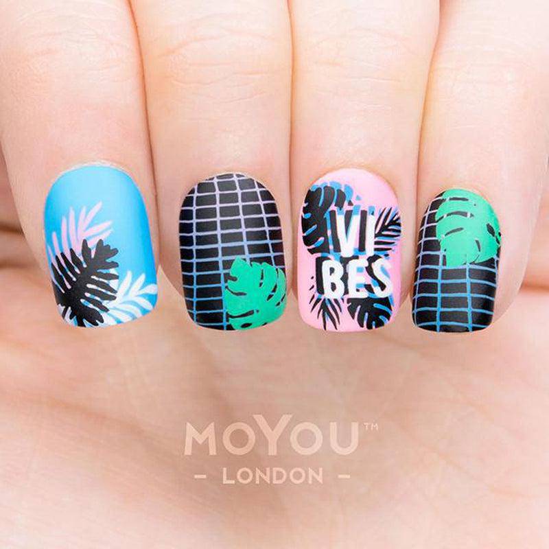 Tropical 30 ✦ Nail Stamping Plate - MoYou London