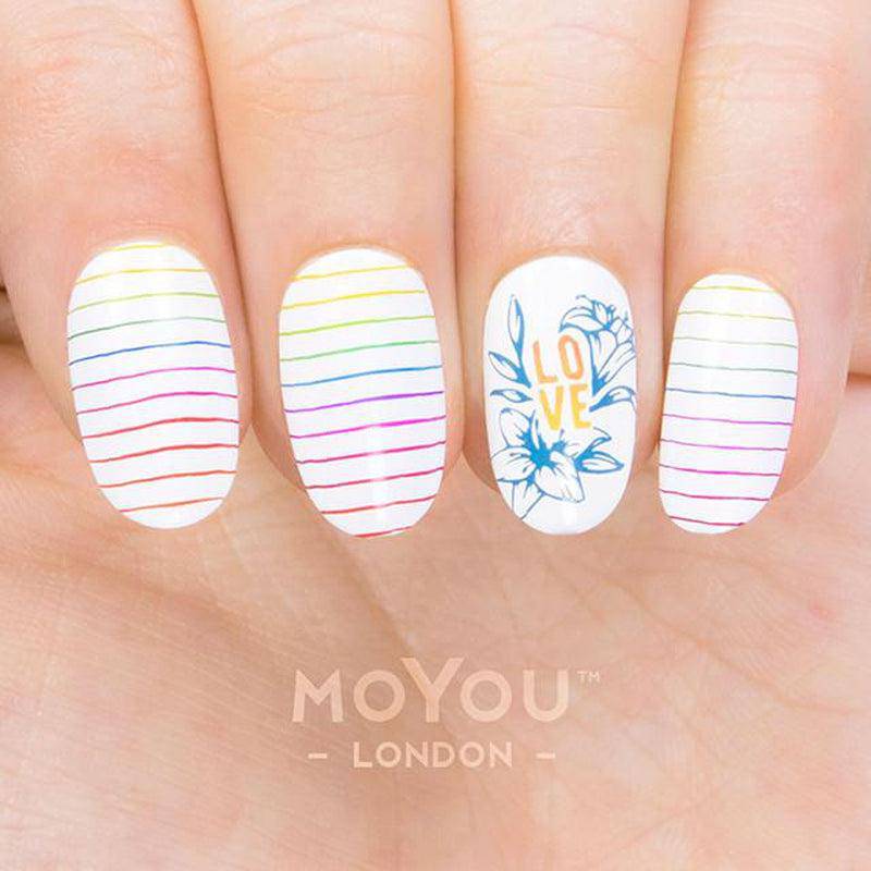 Tropical 33 ✦ Nail Stamping Plate - MoYou London