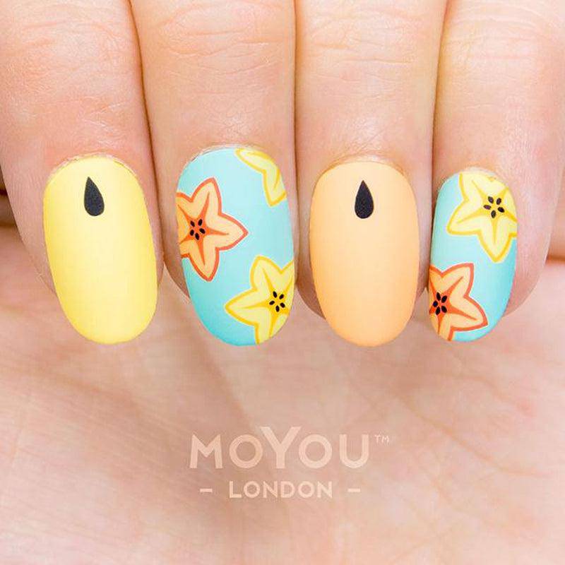 Tropical 34 ✦ Nail Stamping Plate - MoYou London