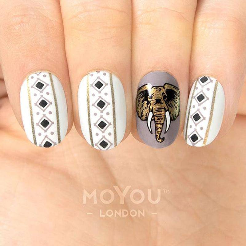 Tropical 37 ✦ Nail Stamping Plate - MoYou London