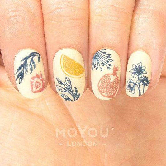 Tutti Frutti 01 ✦ Nail Stamping Plate - MoYou London