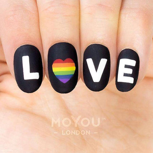What the Plate 02 ✦ Pride Nail Stamping Plate - MoYou London