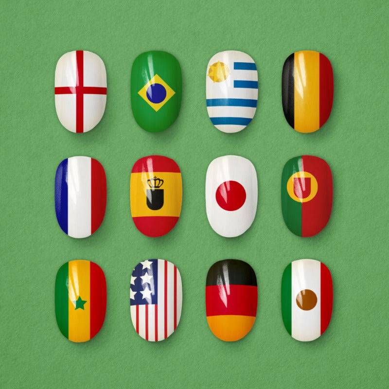 What the Plate 04 ✦ World Cup Nail Stamping Plate - MoYou London