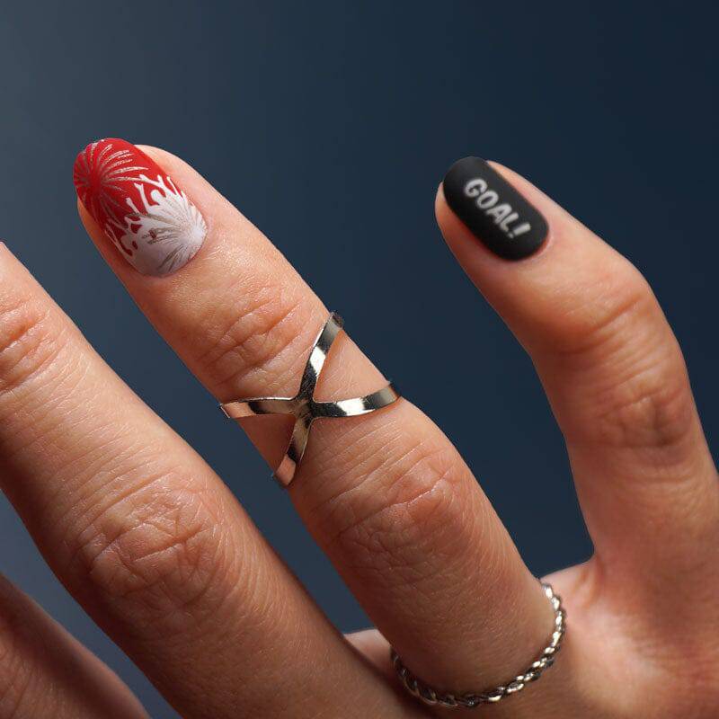 What the Plate 04 ✦ World Cup Nail Stamping Plate - MoYou London