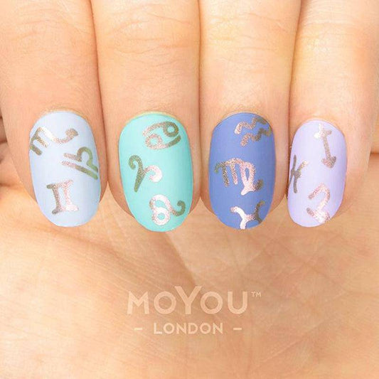 Zodiac 25 ✦ Nail Stamping Plate - MoYou London