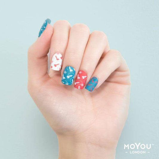 Back to the 50s 01 ✦ Nail Stamping Plate - MoYou London