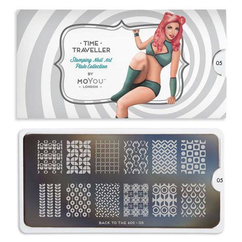 Back to the 60s 05 ✦ Nail Stamping Plate - MoYou London