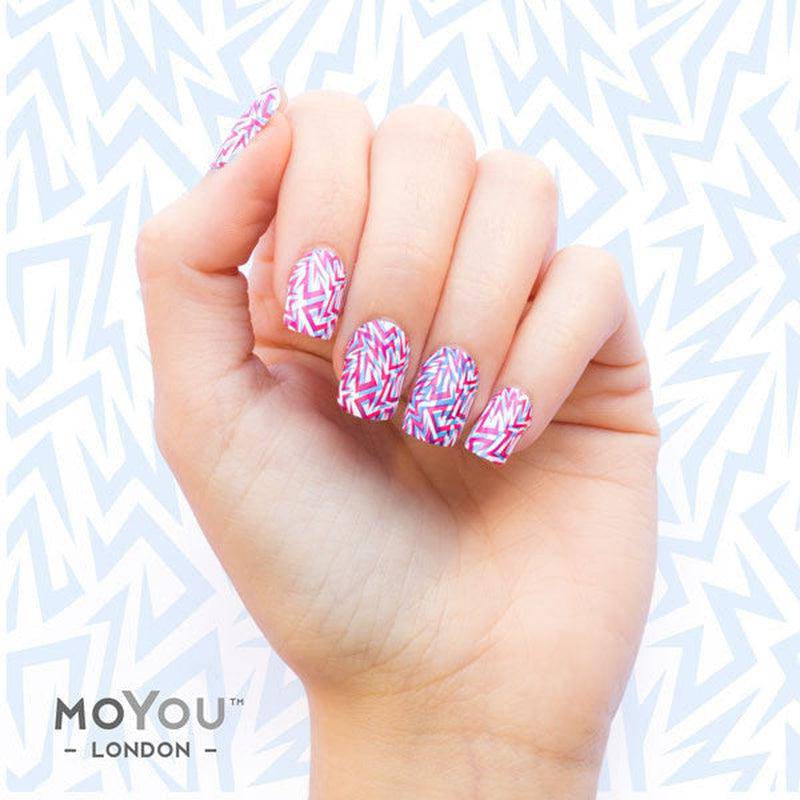 Back to the 80s 02 ✦ Nail Stamping Plate - MoYou London