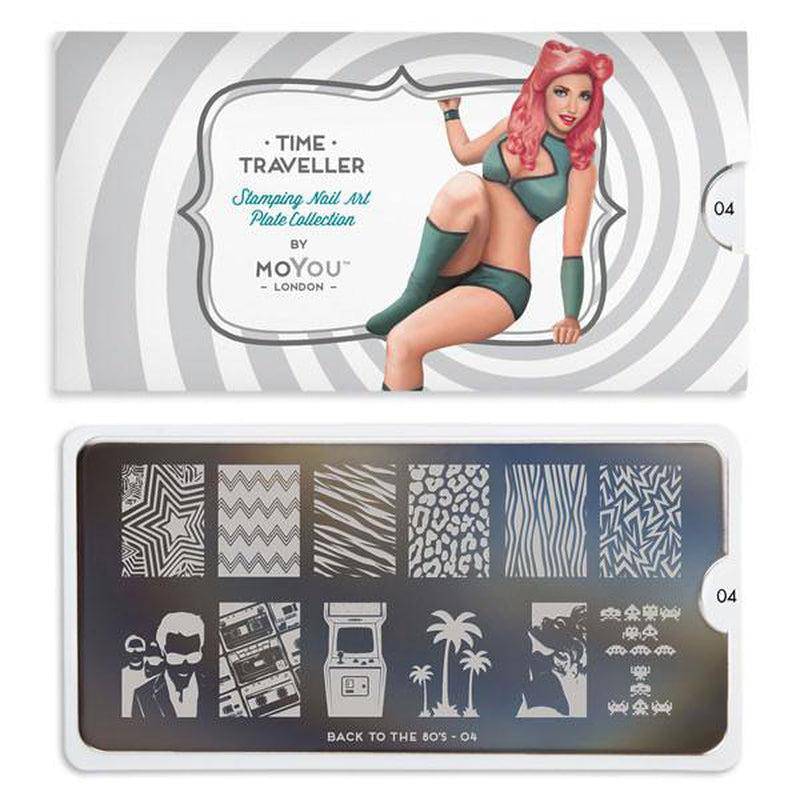 Back to the 80s 04 ✦ Nail Stamping Plate - MoYou London