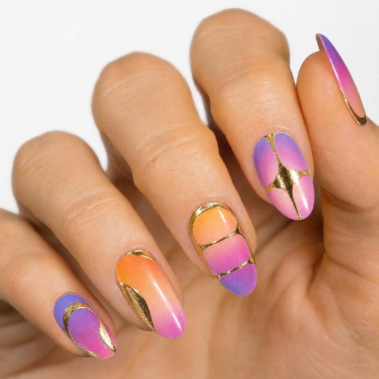 Nail stamp not transferring troubleshooting guide featuring MoYou London nail stamping art designs