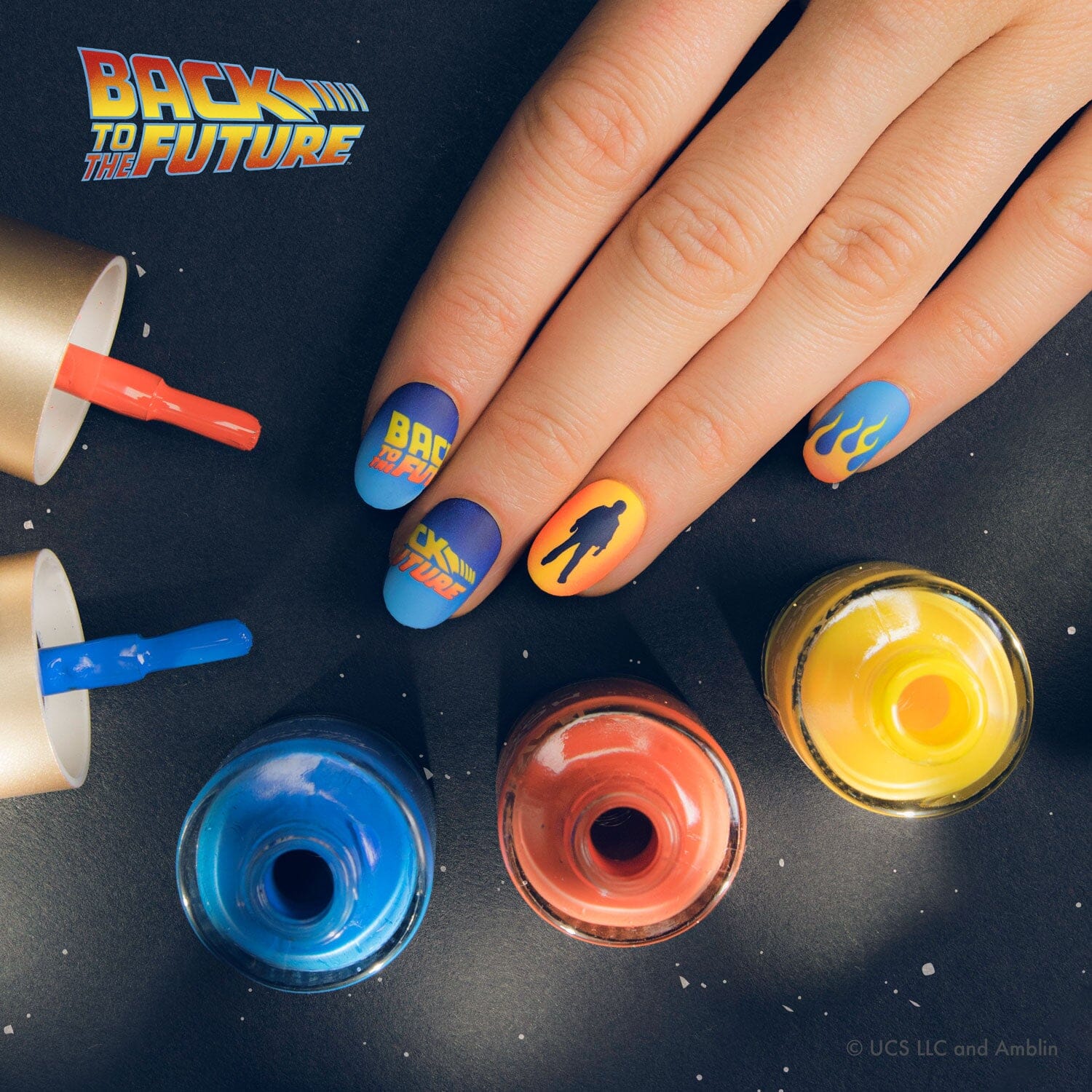BACK TO THE FUTURE NAIL ART COLLECTION - MoYou London