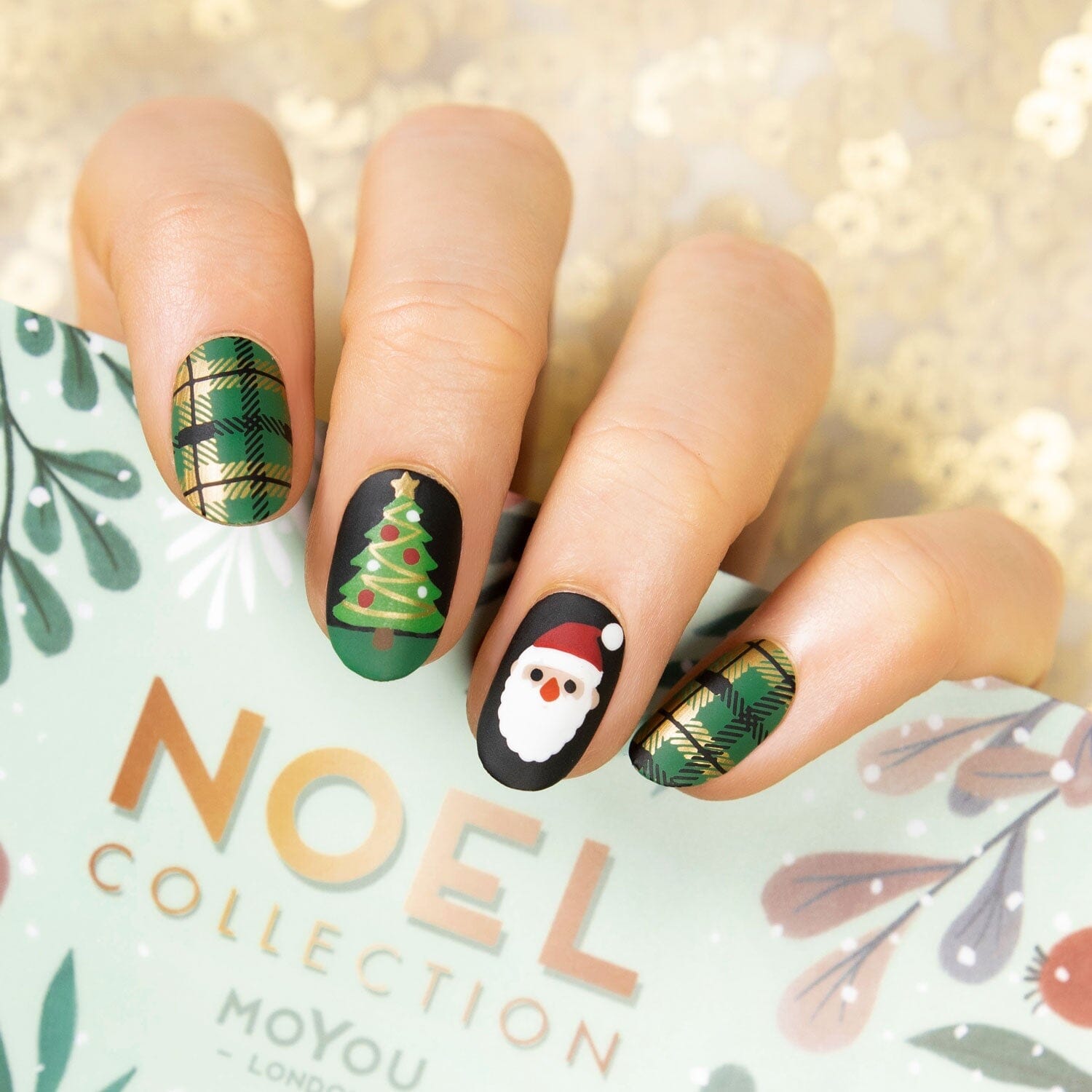 CHRISTMAS ★ Nail Art - MoYou London