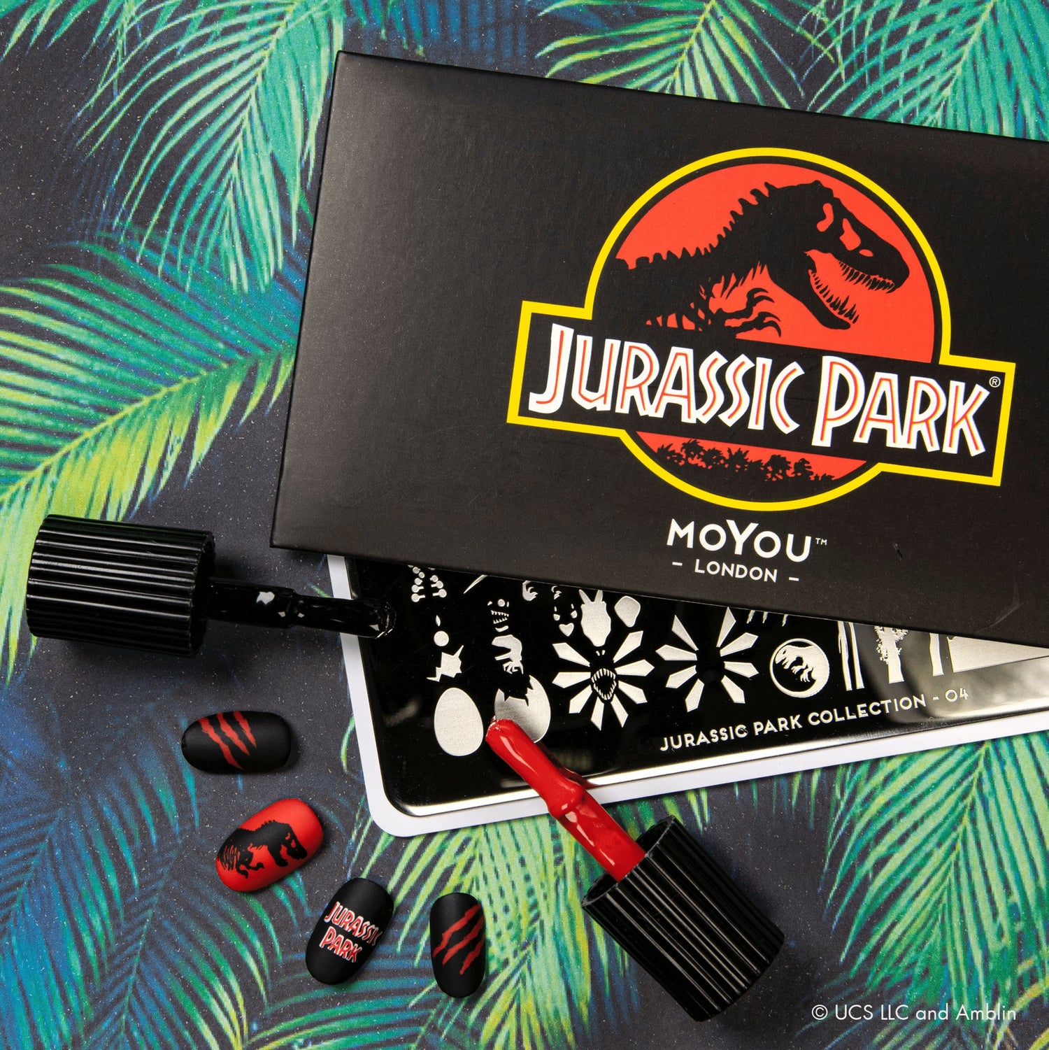 JURASSIC PARK NAIL ART COLLECTION - MoYou London