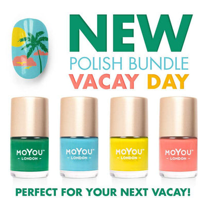 Vacay Day - Bundle of 4 Polish Bundles MoYou London 