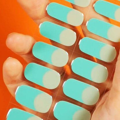 Gel Nail Strip ★ Dress British Think Yiddish - MoYou London
