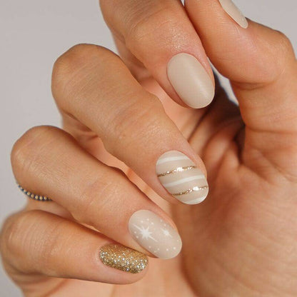 Gel Nail Strip ★ Candy Cane - MoYou London