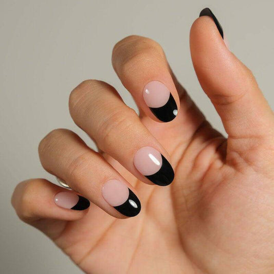 Gel Nail Strip ★ Black Tie Mani - MoYou London