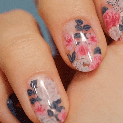 Gel Nail Strip ★ Kiss from a Rose - MoYou London