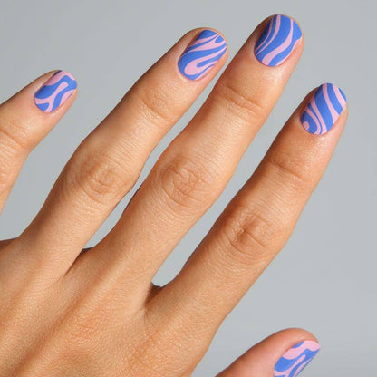 Gel Nail Strip ★ Swirly Wonka - MoYou London