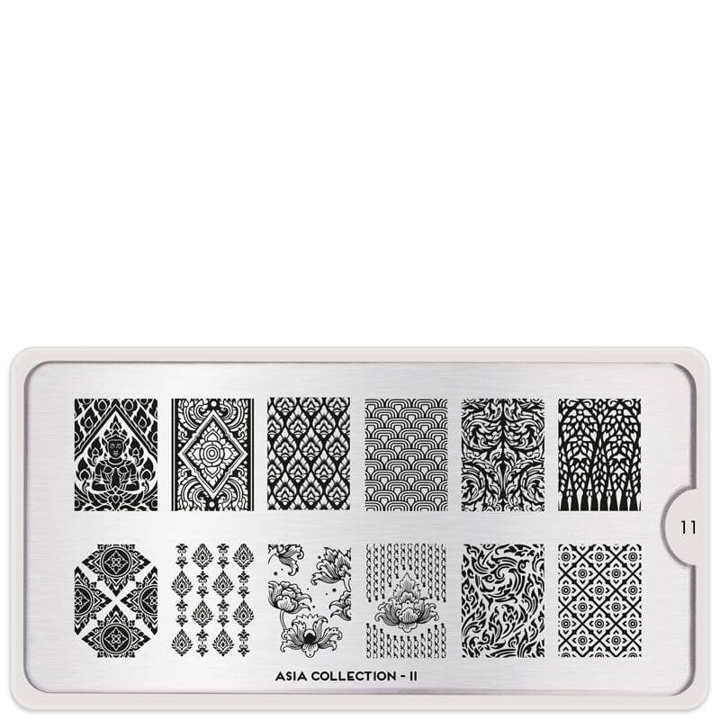 Asia 11 ✦ Nail Stamping Plates - MoYou London