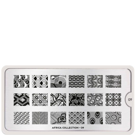 Africa 09 ✦ Nail Stamping Plate - MoYou London