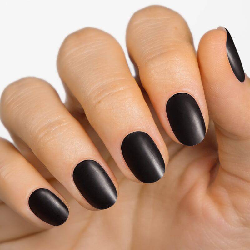 Gel Nail Strip ★ Blackout ★ Matte Effect - MoYou London