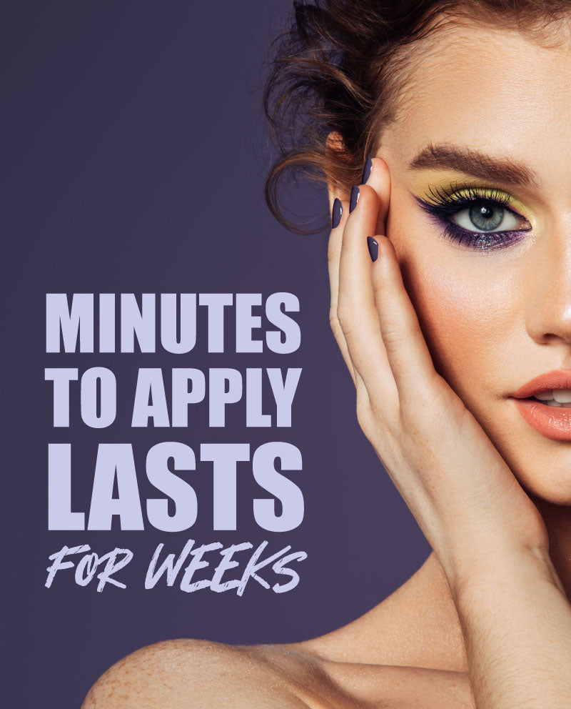 Minutes to apply lasts for weeks