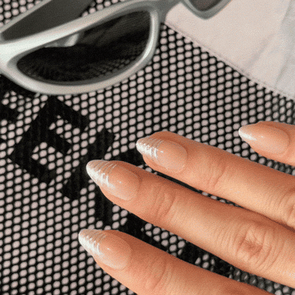 Silver Veil • Short Almond