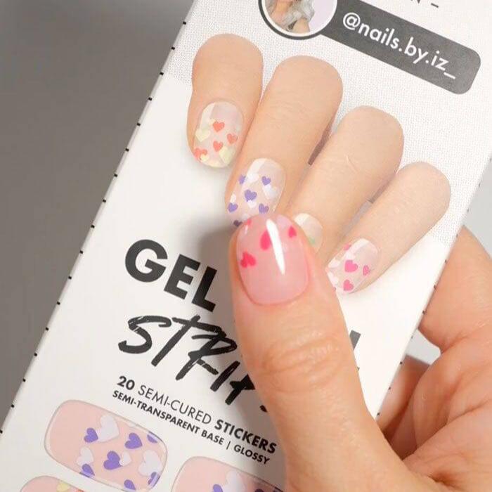 Gel Nail Strip ★ @nails.by.iz_ 02 - MoYou London