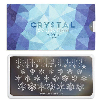 Crystal 10 ✦ Nail Stamping Plate - MoYou London