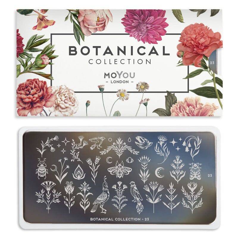 Botanical 23 ✦ Nail Stamping Plate - MoYou London