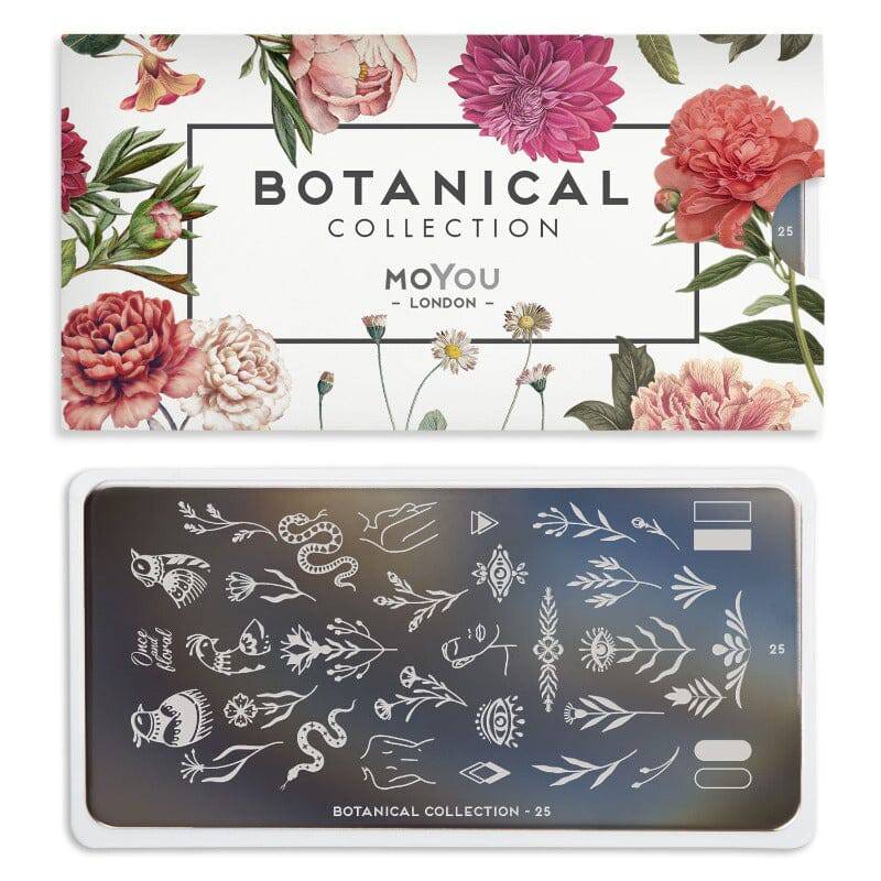 Botanical 25 ✦ Nail Stamping Plate - MoYou London
