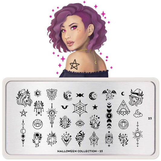 Halloween 23 ✦ Nail Stamping Plate - MoYou London