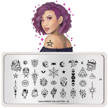 Halloween 23 ✦ Nail Stamping Plate - MoYou London