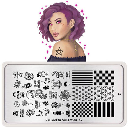 Halloween 24 ✦ Nail Stamping Plate - MoYou London