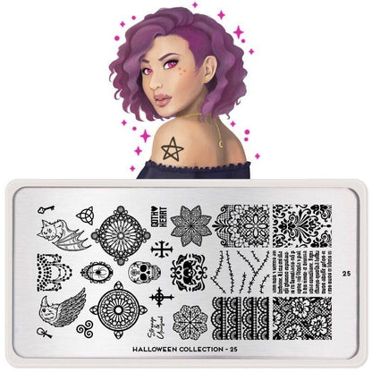 Halloween 25 ✦ Nail Stamping Plate - MoYou London