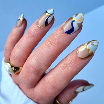 Gel Nail Strip ★ @rebekahxpritchard 02 - MoYou London