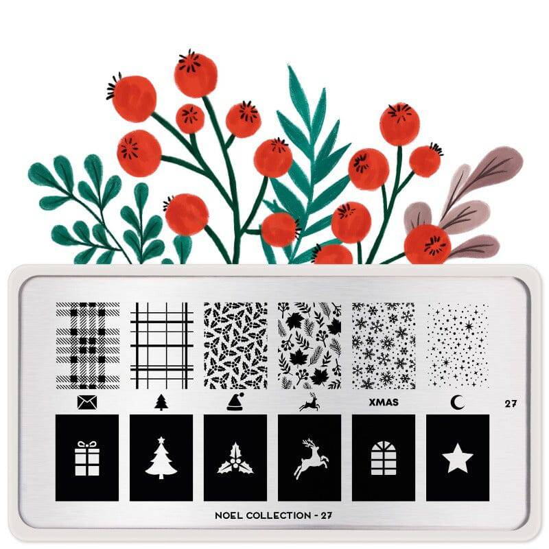 Noel 27 ✦ Nail Stamping Plate - MoYou London