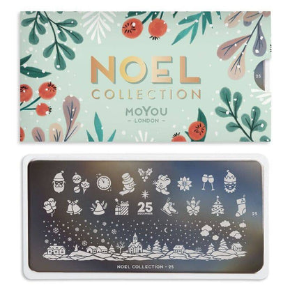 Noel 25 ✦ Nail Stamping Plate - MoYou London